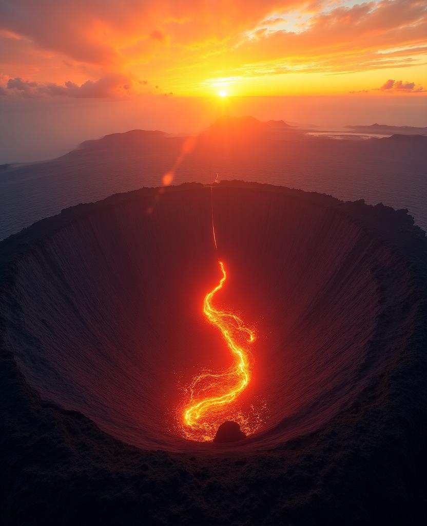 ภูมิศาสตร์ภูเขาไฟที่สวยงาม